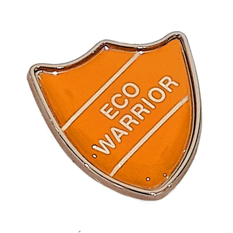 ECO WARRIOR badge